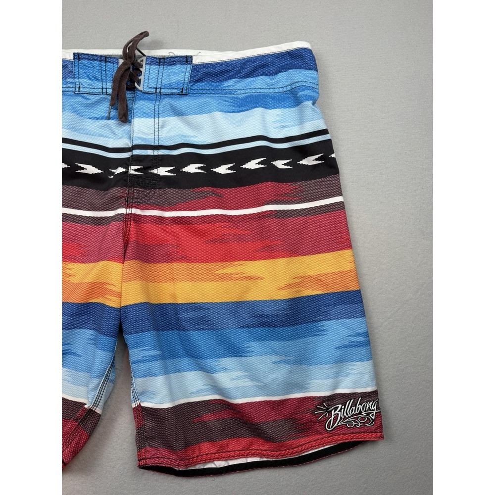Billabong Inicio De Ola Mexican Aztec Board Shorts Mens 42 11" Swim Trunks View 3